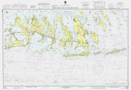 Bahia Honda Key to Sugarloaf Key 1977 - Old Map Nautical Chart AC Harbors 853-11445 - Florida (East Coast)