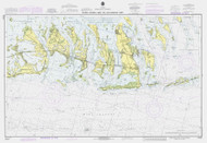 Bahia Honda Key to Sugarloaf Key 1979 - Old Map Nautical Chart AC Harbors 853-11445 - Florida (East Coast)