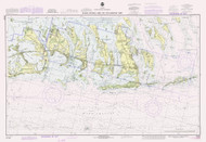 Bahia Honda Key to Sugarloaf Key 1980 - Old Map Nautical Chart AC Harbors 853-11445 - Florida (East Coast)