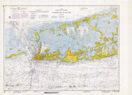 Sugarloaf Key to Key West 1969 - Old Map Nautical Chart AC Harbors 854-11445A - Florida (East Coast)