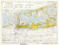 Sugarloaf Key to Key West 1971 - Old Map Nautical Chart AC Harbors 854-11445A - Florida (East Coast)