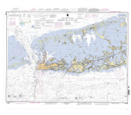 Sugarloaf Key to Key West 2003 - Old Map Nautical Chart AC Harbors 854-11445A - Florida (East Coast)