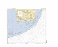 Fowey Rocks to American Shoal 2011 - Old Map Nautical Chart AC Harbors 11450 - Florida (East Coast)