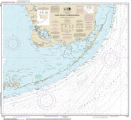 Fowey Rocks to American Shoal 2014 - Old Map Nautical Chart AC Harbors 11450 - Florida (East Coast)