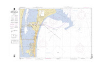 Approaches to Cape Canaveral 2002 - Old Map Nautical Chart AC Harbors 11481 - Florida (East Coast)