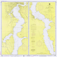 St Johns River - Jacksonville to Racy Point 1975 - Old Map Nautical Chart AC Harbors 11492 - Florida (East Coast)