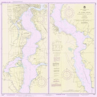 St Johns River - Jacksonville to Racy Point 1987B - Old Map Nautical Chart AC Harbors 11492 - Florida (East Coast)