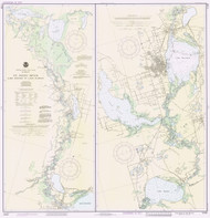 St Johns River - Lake Dexter to Lake Harney 1990 - Old Map Nautical Chart AC Harbors 11498 - Florida (East Coast)