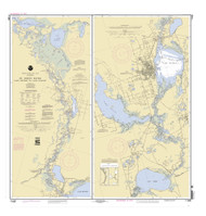 St Johns River - Lake Dexter to Lake Harney 2002 - Old Map Nautical Chart AC Harbors 11498 - Florida (East Coast)