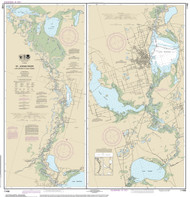St Johns River - Lake Dexter to Lake Harney 2014 - Old Map Nautical Chart AC Harbors 11498 - Florida (East Coast)