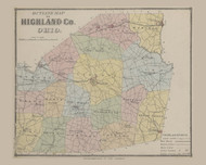Highland County, Ohio 1871 - Highland Co. 6