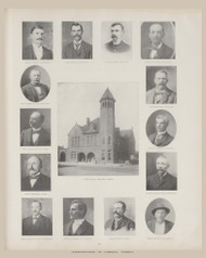 Picture- City Hall, Ohio 1900 - Mercer Co. 42