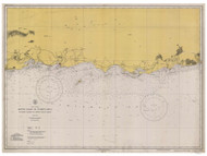 Guanica Light to Punta Tuna Light 1939 - Old Map Nautical Chart AC Harbors 902 - Puerto Rico & Virgin Islands