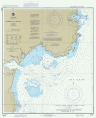 Puerto Yabucoa 1985 - Old Map Nautical Chart AC Harbors 918 - Puerto Rico & Virgin Islands
