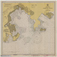 Ensenada Honda 1944 - Old Map Nautical Chart AC Harbors 922 - Puerto Rico & Virgin Islands