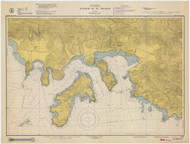 Saint Thomas Harbor 1948 - Old Map Nautical Chart AC Harbors 933 - Puerto Rico & Virgin Islands