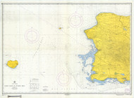 West Coast of Puerto Rico 1957 - Old Map Nautical Chart AC Harbors 901 - Puerto Rico & Virgin Islands