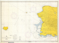 West Coast of Puerto Rico 1970 - Old Map Nautical Chart AC Harbors 901 - Puerto Rico & Virgin Islands