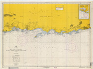Guanica Light to Punta Tuna Light 1968 - Old Map Nautical Chart AC Harbors 902 - Puerto Rico & Virgin Islands