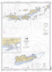 Virgin Gorda to St Thomas and St Croix 2011 - Old Map Nautical Chart AC Harbors 905 - Puerto Rico & Virgin Islands