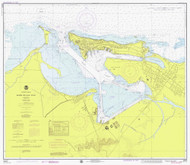 Bahia de San Juan 1975 - Old Map Nautical Chart AC Harbors 908 - Puerto Rico & Virgin Islands
