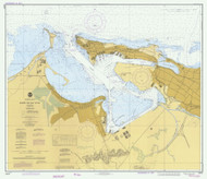 Bahia de San Juan 1984 - Old Map Nautical Chart AC Harbors 908 - Puerto Rico & Virgin Islands