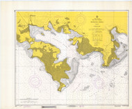 Ensenada Honda 1969 - Old Map Nautical Chart AC Harbors 913 - Puerto Rico & Virgin Islands