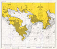 Ensenada Honda 1972 - Old Map Nautical Chart AC Harbors 913 - Puerto Rico & Virgin Islands