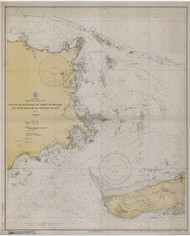 Pasaje de San Juanto Puerto de Humacao 1930 - Old Map Nautical Chart AC Harbors 917 - Puerto Rico & Virgin Islands