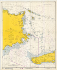 Pasaje de San Juanto Puerto de Humacao 1966 - Old Map Nautical Chart AC Harbors 917 - Puerto Rico & Virgin Islands