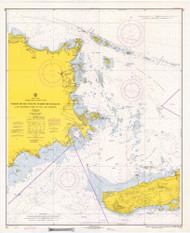 Pasaje de San Juanto Puerto de Humacao 1970 - Old Map Nautical Chart AC Harbors 917 - Puerto Rico & Virgin Islands