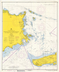 Pasaje de San Juanto Puerto de Humacao 1971 - Old Map Nautical Chart AC Harbors 917 - Puerto Rico & Virgin Islands