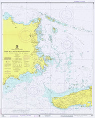 Pasaje de San Juanto Puerto de Humacao 1976 - Old Map Nautical Chart AC Harbors 917 - Puerto Rico & Virgin Islands