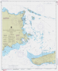 Pasaje de San Juanto Puerto de Humacao 1987 - Old Map Nautical Chart AC Harbors 917 - Puerto Rico & Virgin Islands