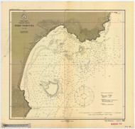 Puerto Yabucoa 1910 - Old Map Nautical Chart AC Harbors 918 - Puerto Rico & Virgin Islands