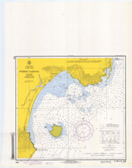 Puerto Yabucoa 1969 - Old Map Nautical Chart AC Harbors 918 - Puerto Rico & Virgin Islands