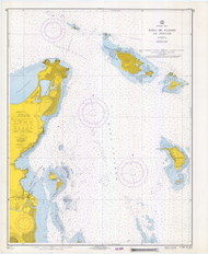 Bahia de Fajardo 1968 - Old Map Nautical Chart AC Harbors 921 - Puerto Rico & Virgin Islands