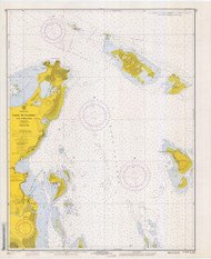Bahia de Fajardo 1970 - Old Map Nautical Chart AC Harbors 921 - Puerto Rico & Virgin Islands