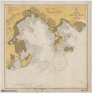 Ensenada Honda 1934 - Old Map Nautical Chart AC Harbors 922 - Puerto Rico & Virgin Islands
