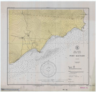 Puerto Munabo 1929 - Old Map Nautical Chart AC Harbors 924 - Puerto Rico & Virgin Islands