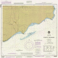 Puerto Munabo 1985 - Old Map Nautical Chart AC Harbors 924 - Puerto Rico & Virgin Islands
