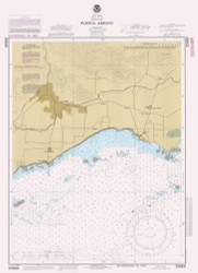 Puerto Arroyo 1985 - Old Map Nautical Chart AC Harbors 925 - Puerto Rico & Virgin Islands
