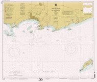 Bahia de Ponce and Approaches 2000 - Old Map Nautical Chart AC Harbors 927 - Puerto Rico & Virgin Islands