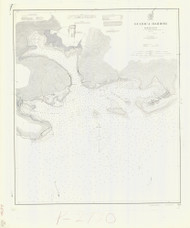 Bahia de Guanica 1902 - Old Map Nautical Chart AC Harbors 929 - Puerto Rico & Virgin Islands