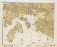 Saint Thomas Harbor 1936 - Old Map Nautical Chart AC Harbors 933 - Puerto Rico & Virgin Islands