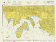 Saint Thomas Harbor 1976 - Old Map Nautical Chart AC Harbors 933 - Puerto Rico & Virgin Islands