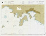 Saint Thomas Harbor 1995 - Old Map Nautical Chart AC Harbors 933 - Puerto Rico & Virgin Islands
