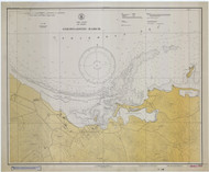 Christiansted Harbor 1929 - Old Map Nautical Chart AC Harbors 935 - Puerto Rico & Virgin Islands