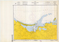 Christiansted Harbor 1966 - Old Map Nautical Chart AC Harbors 935 - Puerto Rico & Virgin Islands