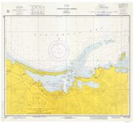 Christiansted Harbor 1974 - Old Map Nautical Chart AC Harbors 935 - Puerto Rico & Virgin Islands